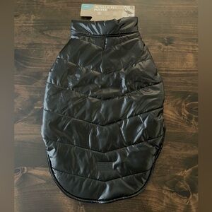 Heart To Tail Metallic Pet Puffer Jacket